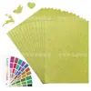Papel Cartulina con Purpurina Amarilla Venta Caliente Transfronteriza Papel con Polvo Dorado Papel con Purpurina Papel con Purpurina que no se Desprende Materiales para Manualidades DIY