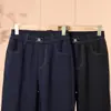 Pantalones de Mamá Otoño Cintura Elástica Jeans 2026 Nuevo Estilo Moda para Mujeres de Mediana Edad Pantalones Casuales Nuevos y Elegantes