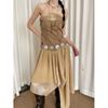 Cadena de Cintura Bohemio Tejida a Mano para Mujer Nicho de Alta Gama Accesorios de Cinturón Retro Vestido Decorativo Étnico