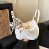 Bolsa Feminina Nova de Primavera Transfronteiriça Moda Casual Tendência Celebridade da Internet Versátil Vintage Ombro Bolsa Bolinho