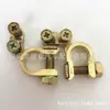 Suministro de fábrica aleación de aluminio y magnesio clip de batería terminal de batería de cobre puro clip de apagado cabeza de poste de batería clip de batería