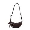 Moda Retro Estampado de Leopardo Bolso Dumpling 2025 Nuevo Estilo de Nicho de Alta Gama Bolso de Hombro Individual Cruzado Bolso de Mujer Venta al por Mayor desde Fabricante