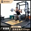 Rack para Sentadillas y Peso Muerto Plataforma de Levantamiento de Pesas Barra de Madera Mesa Antiaplastastamiento Cojín para Levantamiento de Pesas Rack para Sentadillas de Gimnasio Rack para Peso Muerto