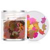 Venta caliente transfronteriza, maquillaje navideño para uñas, lentejuelas, set de 12 colores, híbrido, ultrafino, parche para decoración de uñas, esmalte de uñas en gel
