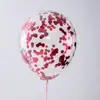 Atacado Balões Coloridos com Lantejoulas de 12 polegadas Decoração de Casamento Festa de Aniversário Influenciador Balões Transparentes com Lantejoulas
