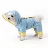 Impermeable para Perros, Ropa para Mascotas para Días Lluviosos, Impermeable Completo de Cuatro Patas Impermeable para Mascotas, Impermeable Especial para Perros de Tamaño Mediano como Shiba Inu