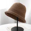 Chapéu de sol versátil e estiloso estilo coreano, novo chapéu de proteção solar de outono para mulheres, faz o rosto parecer menor, chapéu de pescador estiloso à prova de vento, moderno