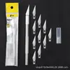 Cuchillo de Tallar de Venta Caliente Transfronterizo Juego de Cuchillos para Cortar Papel Modelo de Sello de Goma para Tallado de Papel Estudiante Cuchillo Manual para Cortar Papel Venta al por Mayor