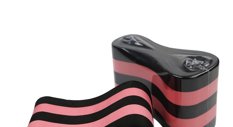 游泳8字夹腿板（黑粉红）_15