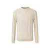 Yidao Vintage 2026 Otoño Nuevo Retro Suéter de Punto con Cuello Henley acanalado para Hombre Casual Lana Superior
