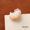 Porta Recados de Acrílico Frutas Fofas Suporte de Notas para Estudante Criativo Desenho Animado Fofo Enfeites de Mesa Suporte para Cartões de Mensagem Foto