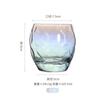 Vaso de Vidrio de Borosilicato Alto con Patrón de Piña, Vaso para Whisky, Taza de Té Resistente al Calor, Se Puede Añadir Logo