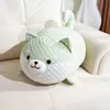 Almofada de Pelúcia Cão Feijão de Gelo Almofada de Sofá para Meninas, Boneca de Cama para Dormir, Almofada Refrescante, Brinquedo de Pelúcia