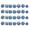 Juego de 7 dados poliédricos al por mayor DND juego de mesa grupo de rol accesorios para dados translúcidos de dos colores tamiz de enseñanza preescolar