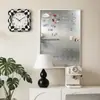 Placa Magnética de Aço Inoxidável Pode Ser Usada para Parede Criativa de Fotos DIY, Ímãs de Geladeira, Pinturas Decorativas, Arte de Parede para Entrada da Sala de Estar Ano Novo 2026