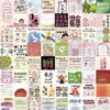 Una variedad de pegatinas de texto de bolsa de expresión divertida, pegatinas de decoración de cuadernos de teléfono móvil de cuenta de mano de estudiante popular