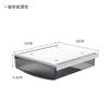 Caja de almacenamiento debajo de la mesa, cajón oculto, caja de acabado sin perforaciones, escritorio de dormitorio, caja de almacenamiento con cajón pequeño, venta al por mayor