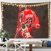 Los Angeles Lakers Jordan Nba Tecido de Fundo Estrela Pôsteres Periféricos Decoração de Quarto de Estudante Quarto Tecido para Pendurar
