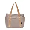 Bolso de mano para dormitorio con múltiples bolsillos, nuevo bolso de hombro de gran capacidad para estudiante y viajero, bolso cruzado simple, fresco y de alta gama