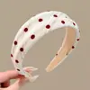 Diadema de estilo coreano, ligera, ancha, de color liso para mujer, que ofrece un look sofisticado y elegante, con un diseño que realza la altura en la coronilla, presentando un estilo retro, chic y moderno