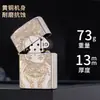 Zorro Z902 Níquel Blanco Finamente Tallado Belleza Clásica Latón de Gama Alta Encendedor de Queroseno Regalo
