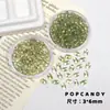 Mgb Creme Pulseira Colar Contas de Amendoim Brincos Artesanais DIY Joias Contas de Arroz Importadas Menina Fofa Fresco