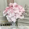Ramo Artificial de Hortensia de Cinco Cabezas Flores Artificiales de Seda Terminadas Arreglo de Piso para Boda Flores de Plástico Decoración de Boda