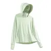 Roupas de Proteção Solar para Uso Externo para Mulheres Fator UPF50+ Proteção UV Roupas de Proteção Solar de Seda Gelada Jaqueta Leve e Respirável Roupas para Homens com Sensação de Gelo na Pele