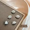 Nova Caixa de Joias com Pérolas de Zircônia Acessórios para Nail Art Pérolas de Alto Brilho Estilo Francês Empilhável Strass Decorações de Unhas Prontas Venda por Atacado