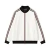 Moletom listrado color-block estilo retrô americano, jaqueta de outono masculina com vibe jovem, jaqueta baseball em malha waffle