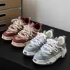 Tênis Casuais Discretos para Aumentar a Altura 7cm, Tênis Tendência Pintados em Jeans Respirável para Casal, Sapatos Unisex Solúveis