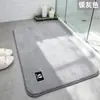 Tapete Absorvente para Chão de Porta de Banheiro Limpa Pés Secagem Rápida Tapete Antiderrapante Tapete de Pelo Longo para Chuveiro de Casa Tapete para Quarto ao Lado da Cama