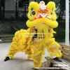 Juego Completo de Accesorios para Danza del León de Adulto, Suministros para Danza del León de Foshan, Cabeza de León del Sur para Danza del León, Juego Completo de Accesorios para Danza del León de Doble Cabeza
