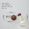 Luminária de parede vintage para cabeceira de quarto com braço ajustável, luminária de leitura dobrável e retrátil estilo creme para estudo