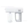 Pistola de Desinfección Atomizadora Portátil K5 Luz Azul Nano Esterilizador Eléctrico Hogareño Pistola de Spray Desodorizante con Luz Azul