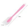 Fábrica em estoque raspador de silicone semipermeável raspador de panificação espátula de bolo faca de raspar creme ferramentas de panificação