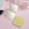 Simples Bolsa Feminina Beleza Espelho Portátil Mini Dupla Face Pequeno Quadrado Espelho Portátil Maquiagem Espelho Subnet Espelho Vermelho Dressing Mirror