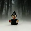 Adornos de Bruja de Vidrio Transfronterizos para Halloween, Gato Negro de Vidrio, Manualidades de Decoración de Escritorio de Fantasma Bruja