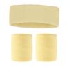 Deportes Fitness Ciclismo Baloncesto Bádminton Transpirable Alta Elasticidad Poliéster Algodón Absorción de Sudor Diadema Muñequera Banda para el Cabello traje