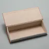 26 estilos de porta-óculos de barra de aço em formato de T triangular, modernos, versáteis, estojo óptico simples, pode ser impresso com logotipo
