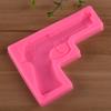 Molde de decoração de bolo em formato de pistola de simulação Molde de cozimento DIY Molde de silicone líquido para chocolate fondant