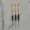 Flotador llamativo audaz lance largo flotador para objeto grande cabeza grande cola gruesa flotador negro pozo competitivo equipo de pesca suministros