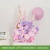 Arranjo de Flores para Casamento Estilo Floresta Arranjo de Chão Centro de Mesa Decoração de Casamento Janela Decoração Acabada com Arte Floral Adereços de Flores Artificiais Tecelagem