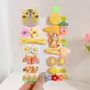 Pinzas para el pelo de niños para bebés y lactantes, pinzas para el pelo totalmente cubiertas de tela, lindas pinzas BB que no dañan el pelo, adecuadas para niñas con pelo fino y pelo de bebé