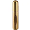 Botella dispensadora de perfume de alta gama 5ml Botella de spray pequeña portátil Herramienta dispensadora de perfume con llenado directo por la parte inferior Adecuada para botellas de líquido