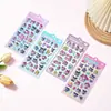 Pegatinas de Relieve Estéreo 3D Dibujos Animados Lindas Decoración para Libreta Infantil Pegatinas Creativas Láser Flash Huecas