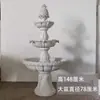 Decoração de Paisagismo para Lago de Casamento, Fonte Ornamentada de Água Corrente Estilo Europeu, Piscina de Desejos Externa, Fonte de Água, Jardim de Pátio