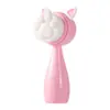 Cepillo facial de cerdas suaves, cepillo de doble cara, herramienta manual de limpieza profunda de poros faciales, removedor de puntos negros
