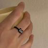 Anillo de Monstruo Gatito Negro Divertido Lindo para Niños Dedo Índice Nicho Femenino Pulsera Milenio 2YK Nueva Apertura