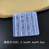 Molde de Silicone para Nail Art Medusa em Relevo Tridimensional para DIY Decoração de Unha Vestível Estilo Exótico, Molde Resistente à Oxidação